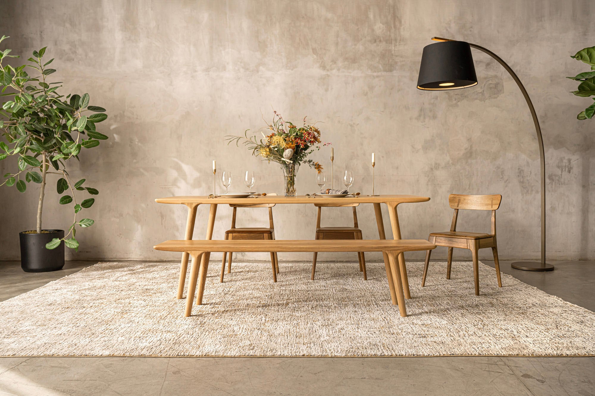 BRUNO | Oak Dining Table