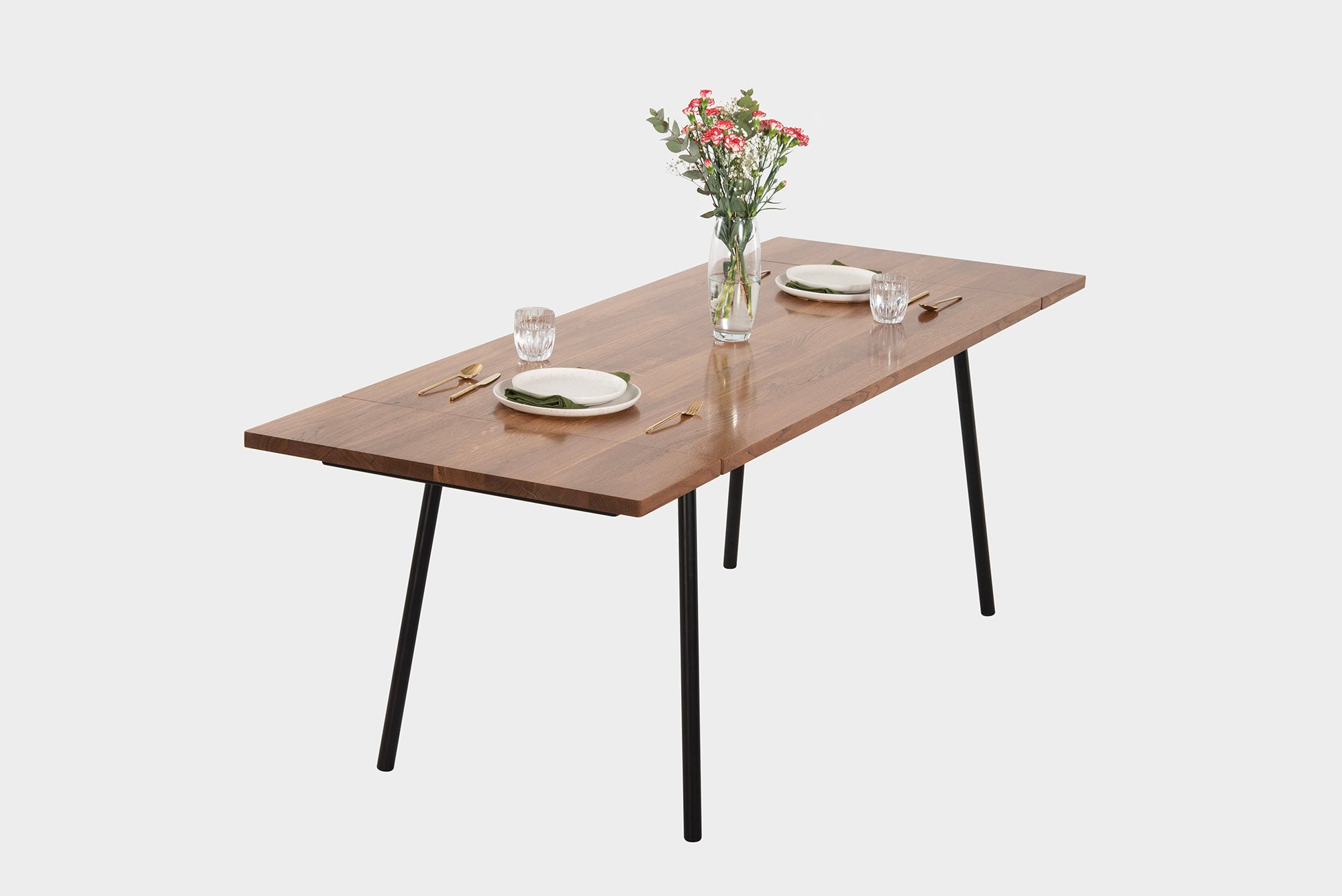 Table à manger extensible en Noyer | MARTA