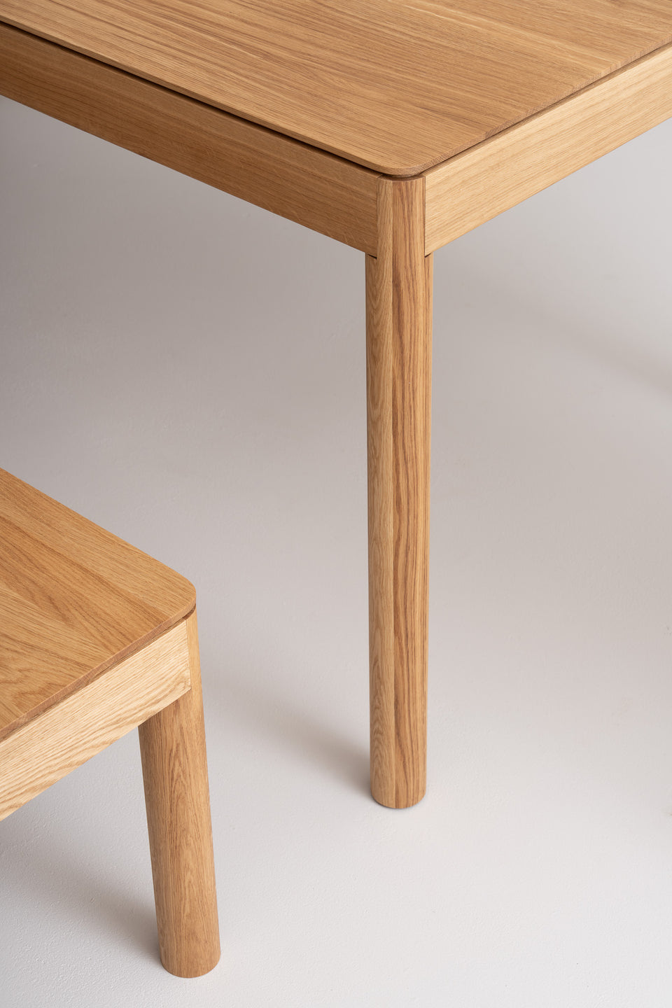 Refined silhouette with a slim, minimalist profile.