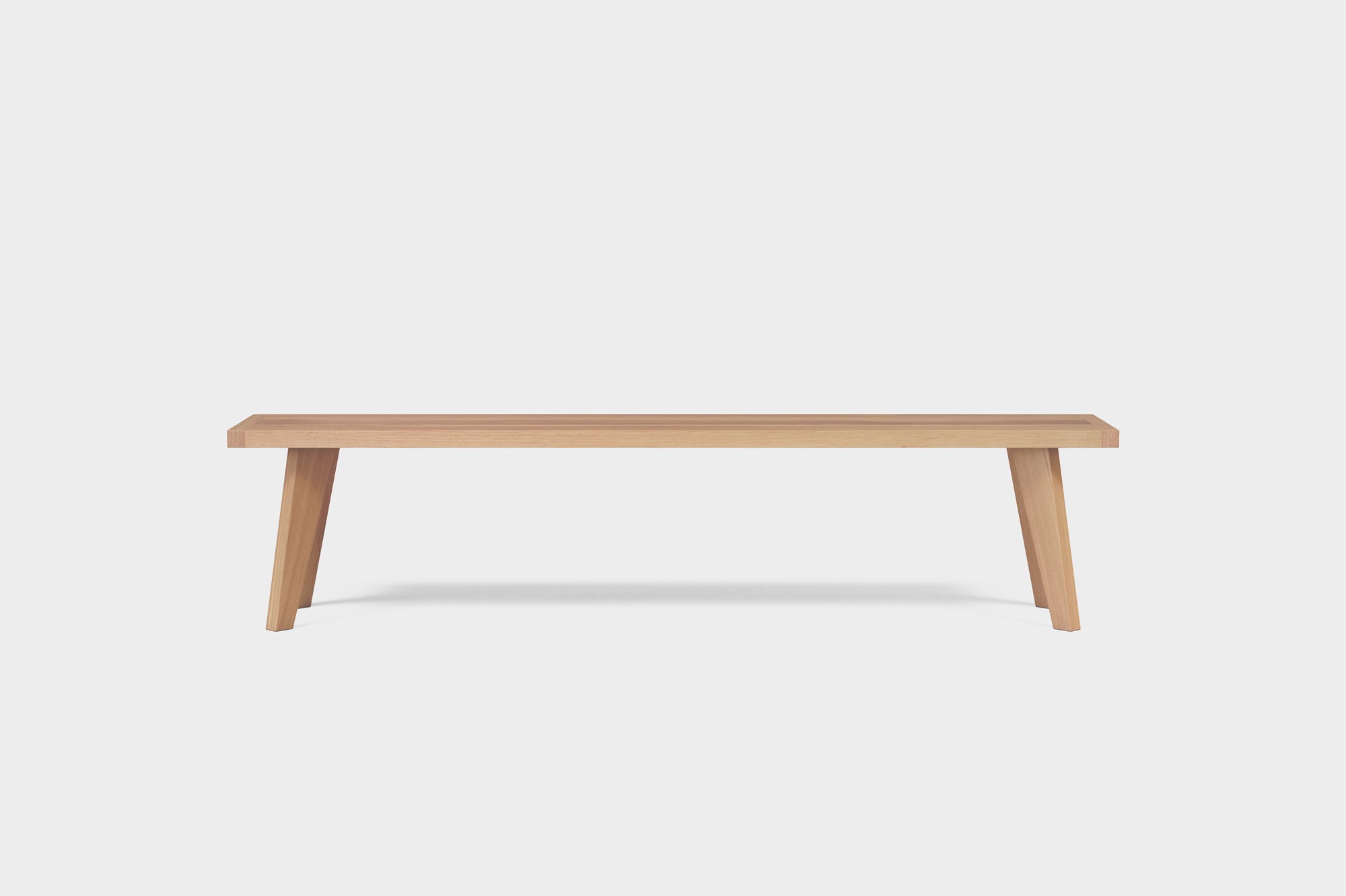 Amber | Outdoor Oak Dining Bench