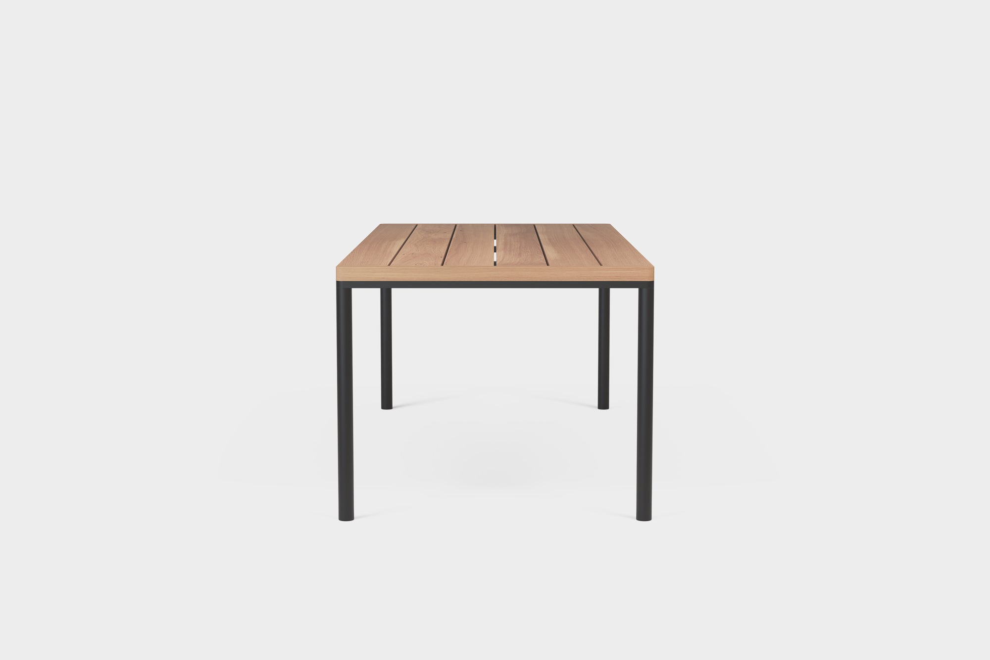 Frankie | Table de salle à manger extérieure extensible en Chêne