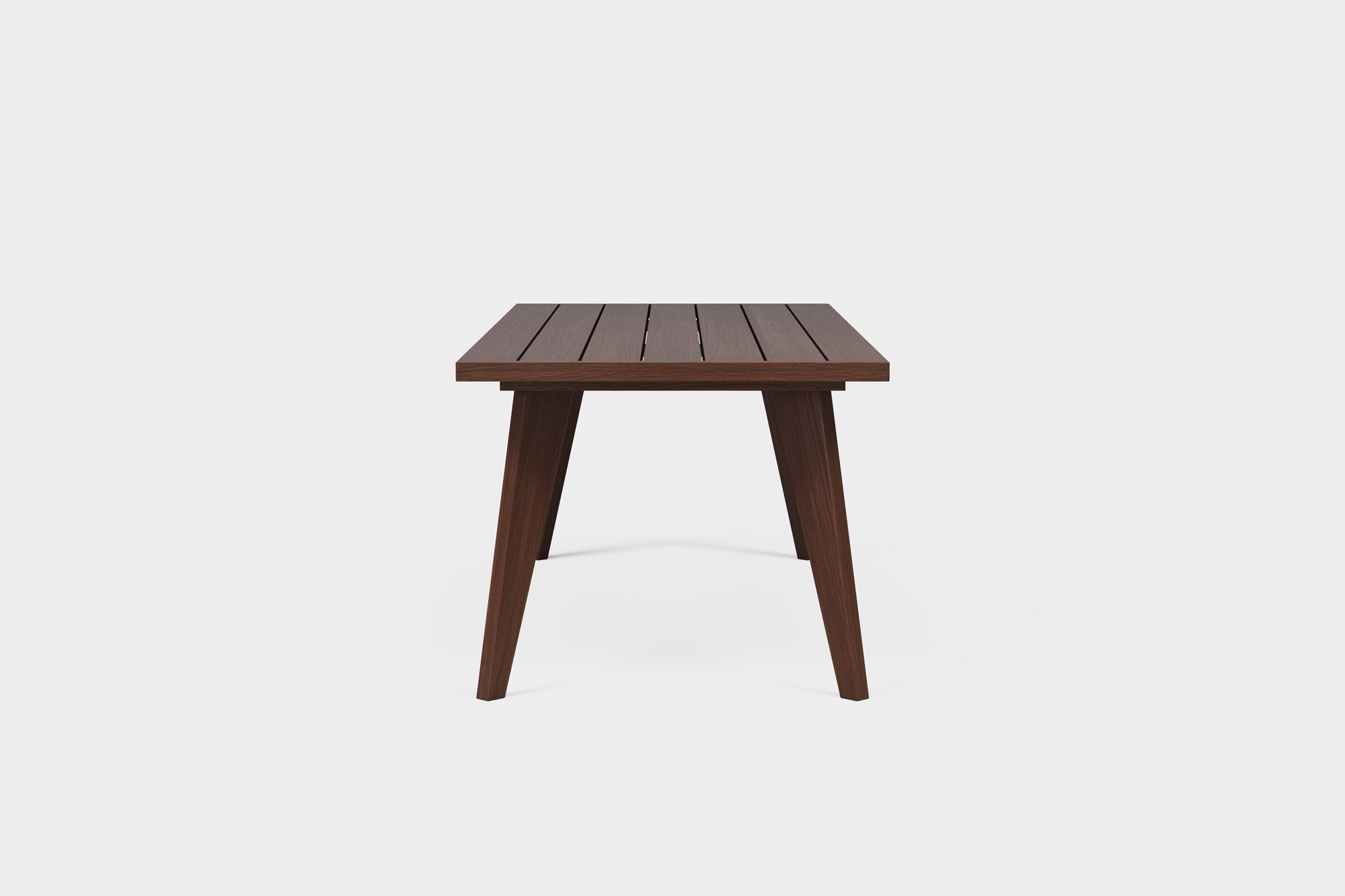 Amber | Outdoor Esstisch aus Geräucherte Esche
