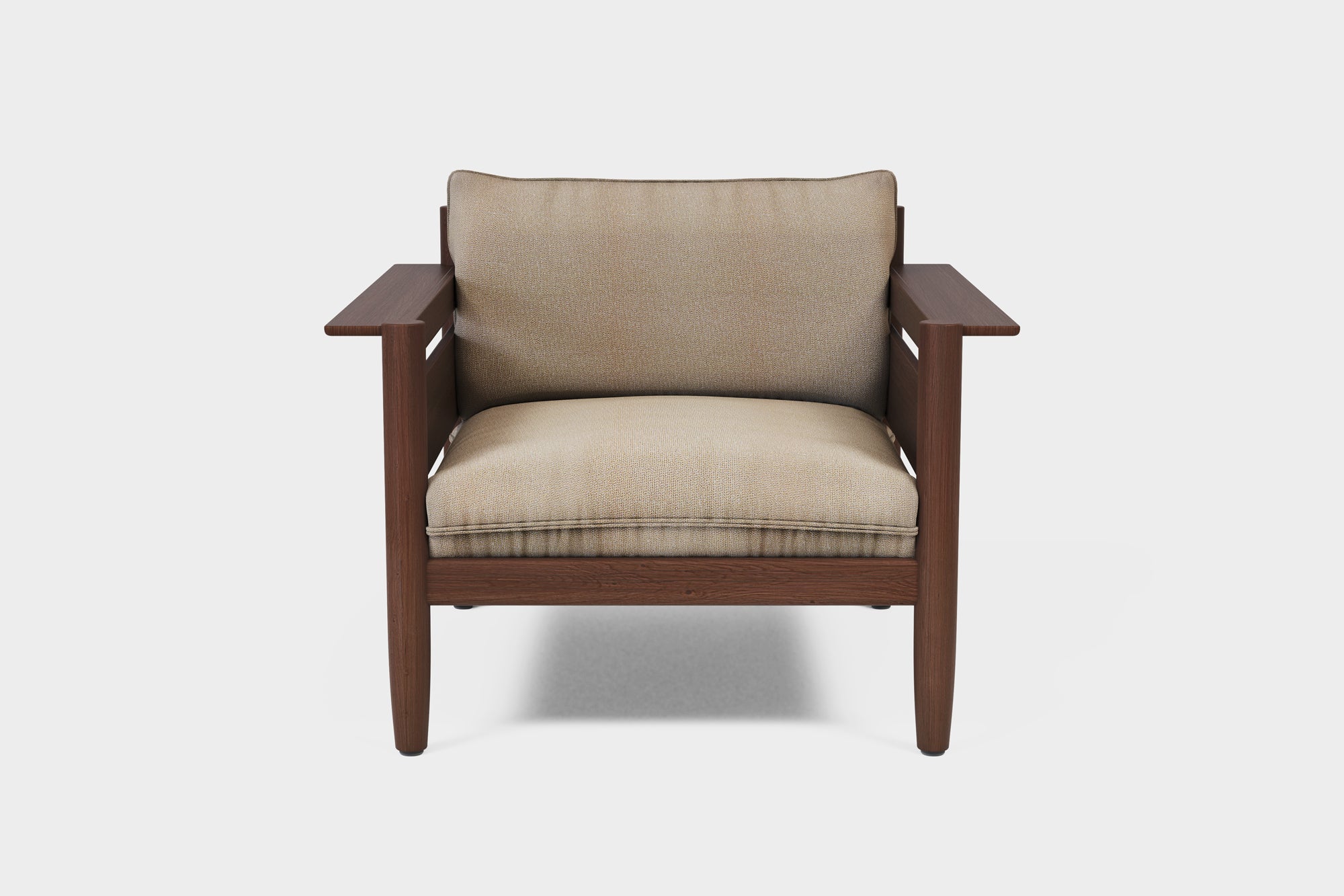 LULU | Chaise Longue en Frêne fumé