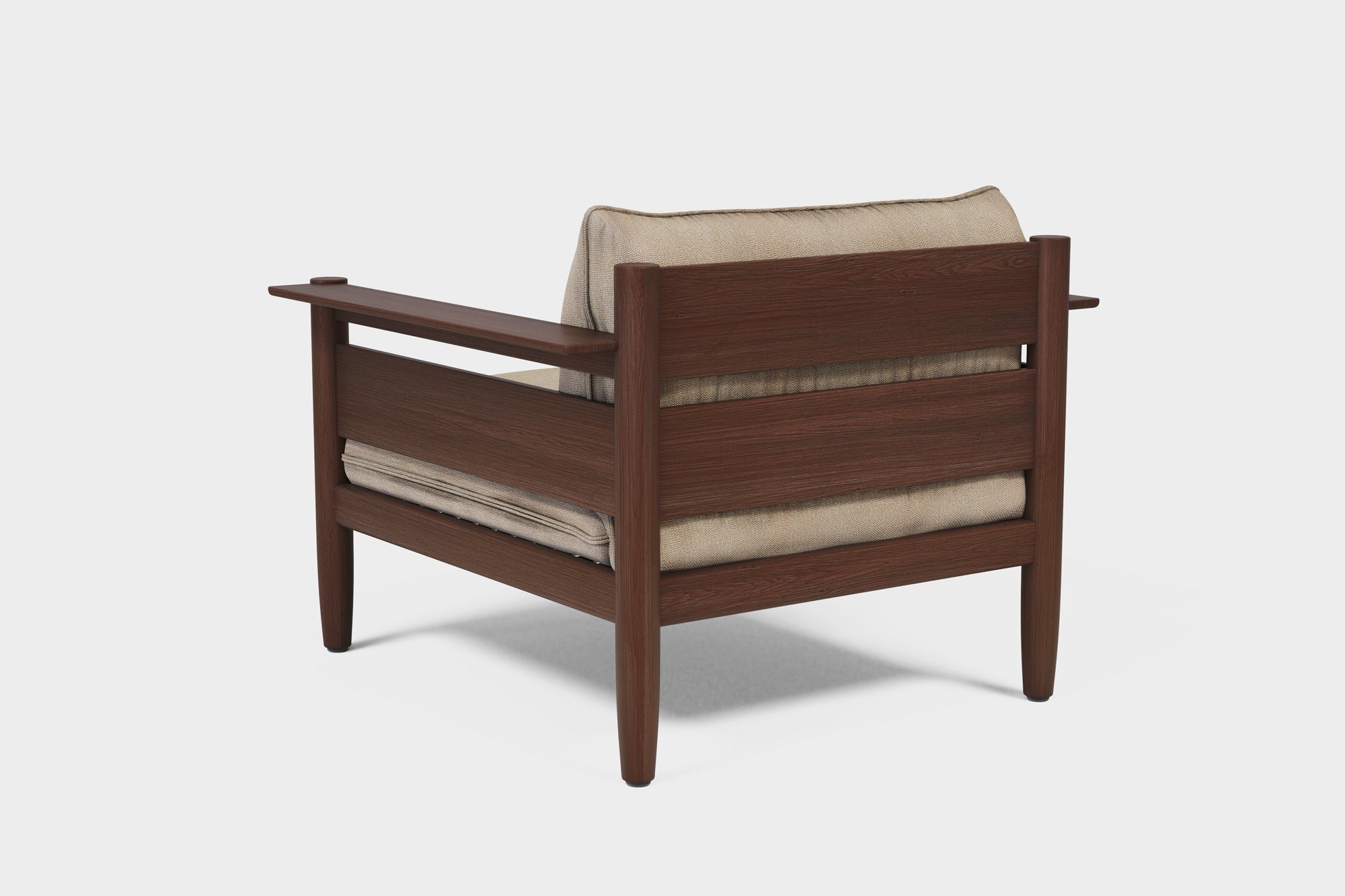 LULU | Chaise Longue en Frêne fumé