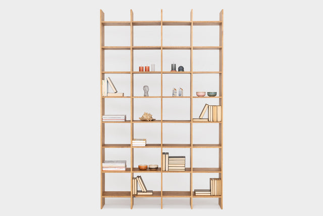 AGATA | Modernes Bücherregal aus Eiche image 1