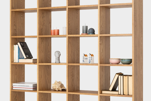 AGATA | Modernes Bücherregal aus Eiche image 3