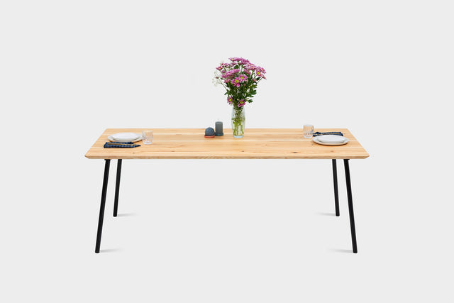 MARTA TABLE | Frêne | 160 x 80 x 3 cm | Vente en stock N18