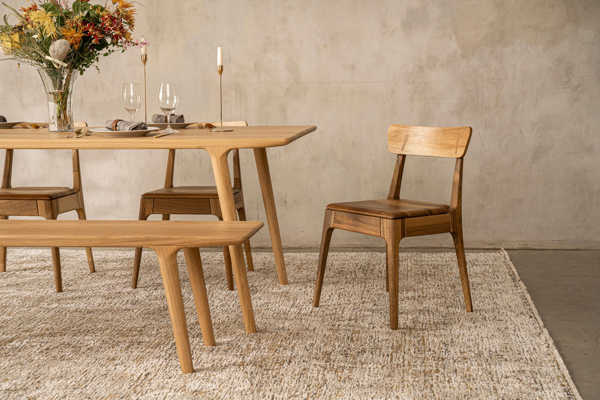 CAROLINA | Walnut Chair image 3