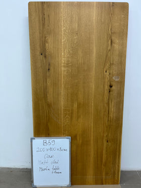 MARTA | Chêne Table | 200 x 100 x 3 cm | Stock B59 image 5