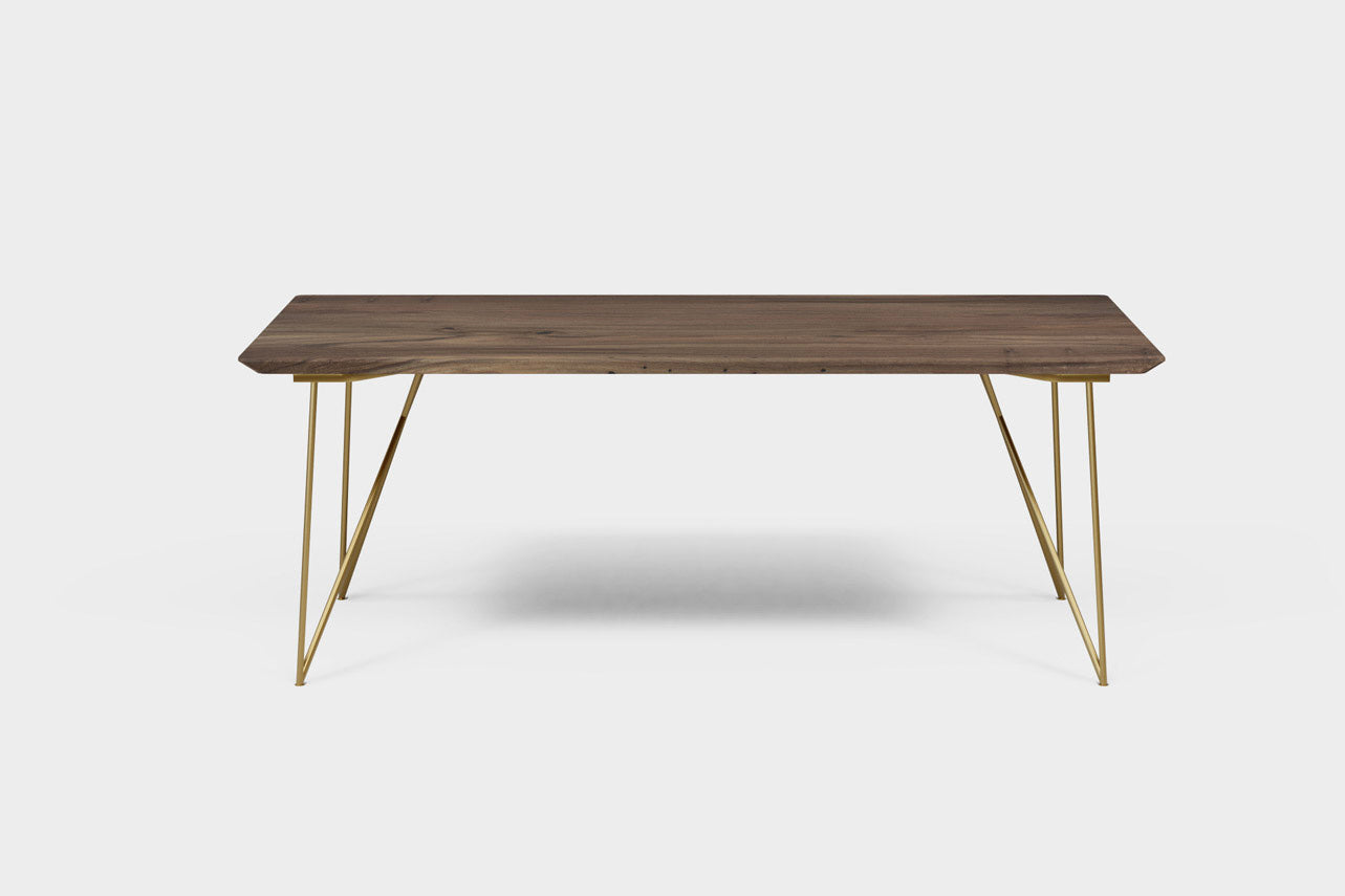 Plateau de table | Noyer | 160 x 80 x 3 cm | Stock B96