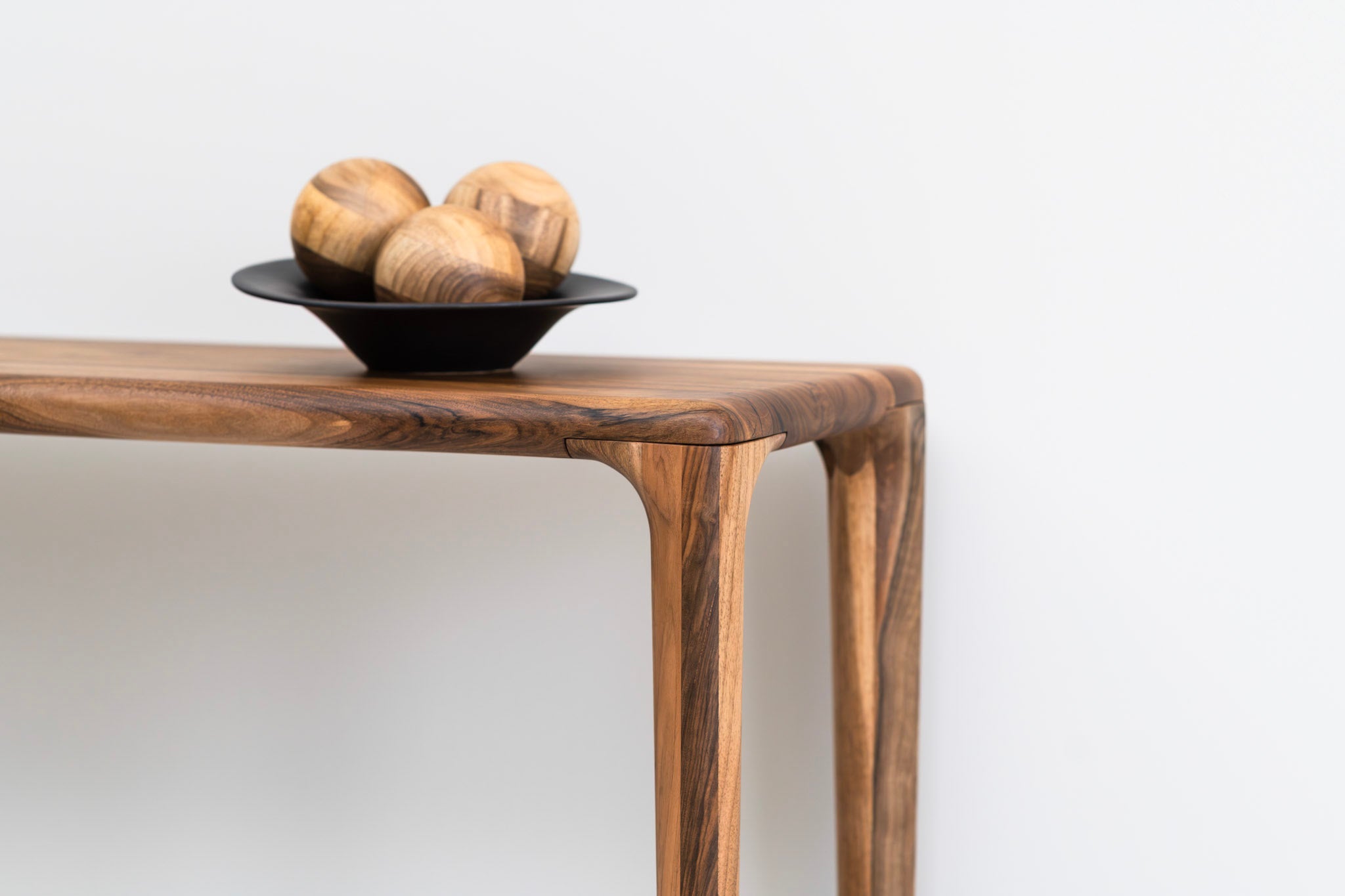 LÜNA | Table Console en Noyer image 5
