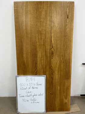 MARTA S | Table extensible en Chêne | 160 - 220 x 80 x 3 cm | Stock B74 image 5