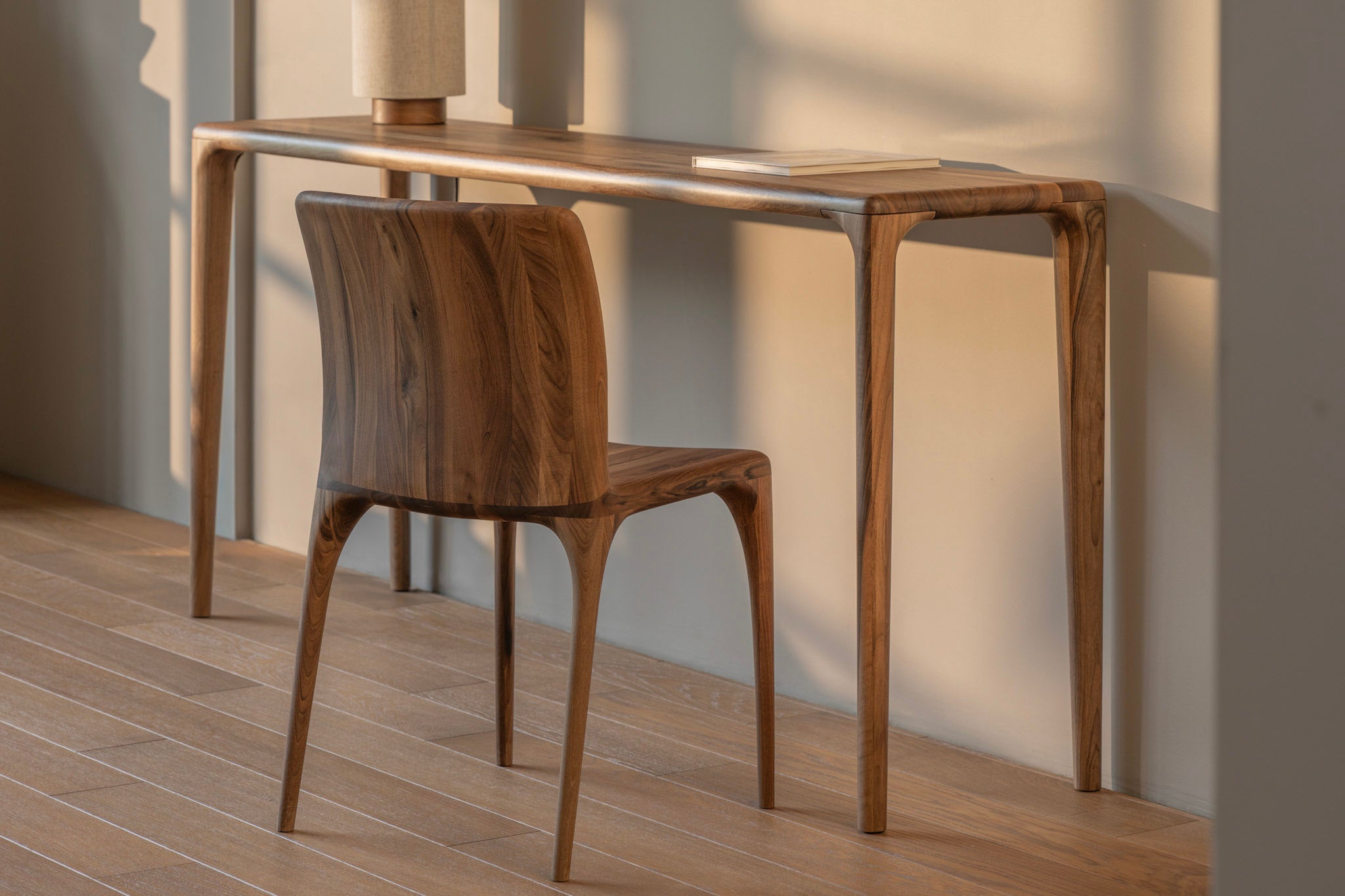 LÜNA | Table Console en Chêne image 6