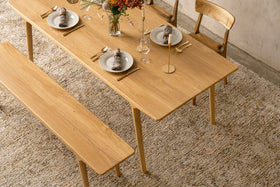 BRUNO | Smoked Ash Dining Table image 13