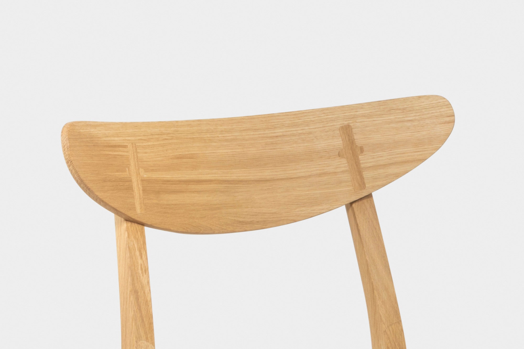 CAROLIAH | Chaise de salle à manger en chêne faite à la main image 12