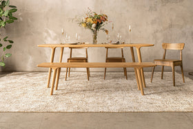 BRUNO | Banc en Frêne fumé image 14