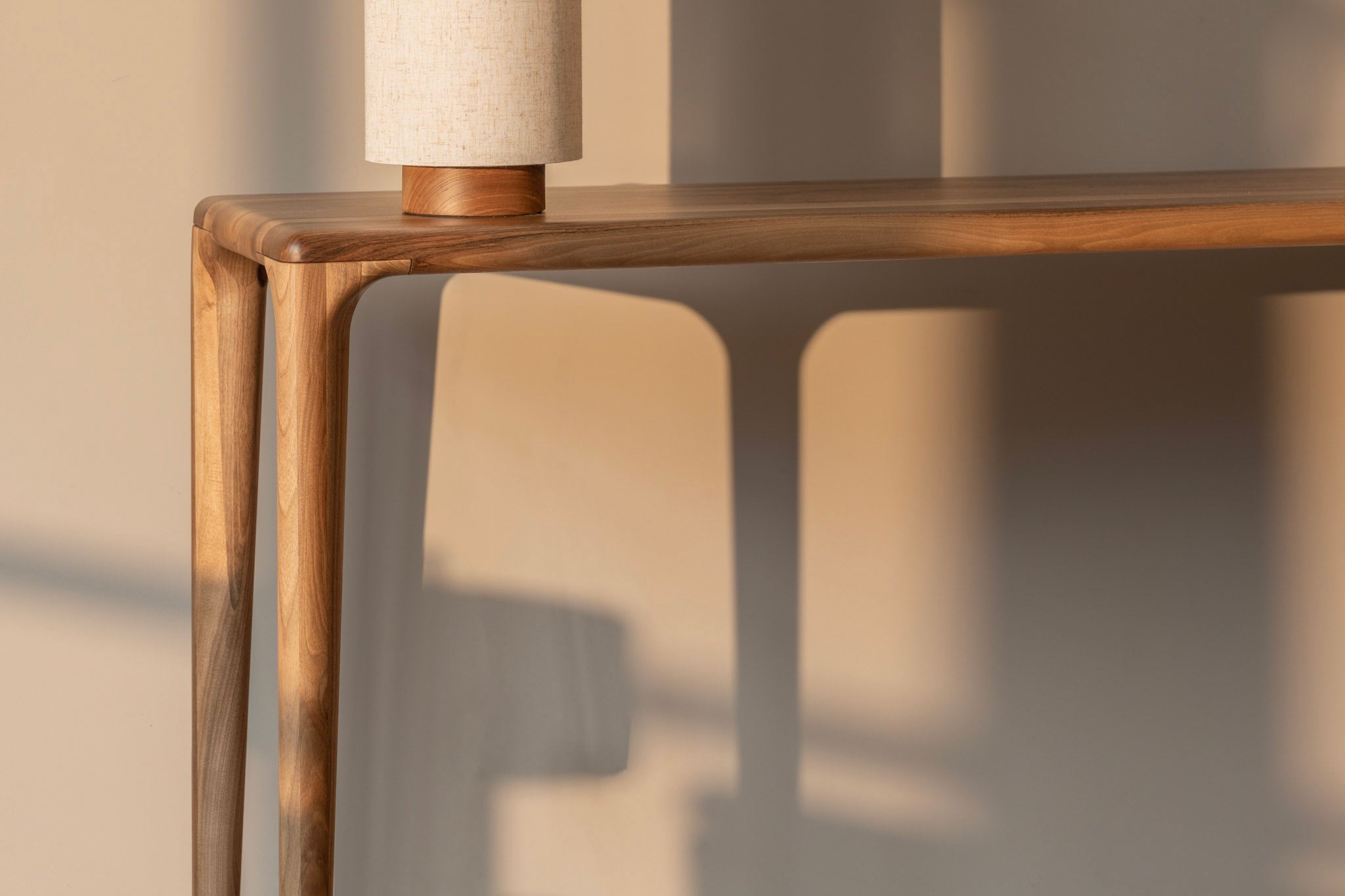 LÜNA | Table Console en Chêne image 8