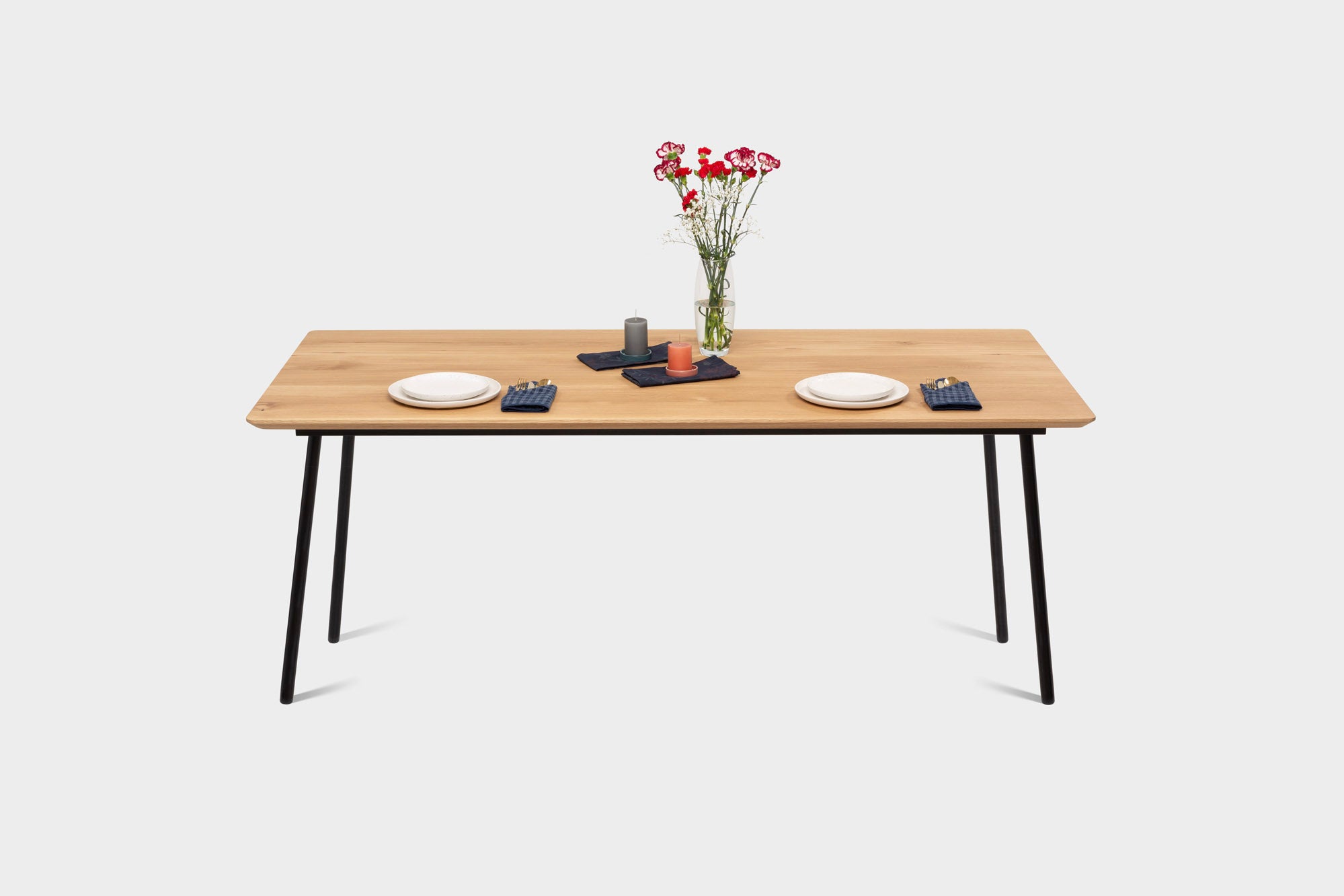 MARTA | Chêne Table | 220 x 100 x 3 cm | B34 Stock