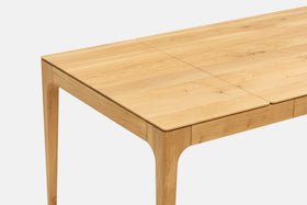 CAROLINA | Smoked Ash Extendable Dining Table image 19