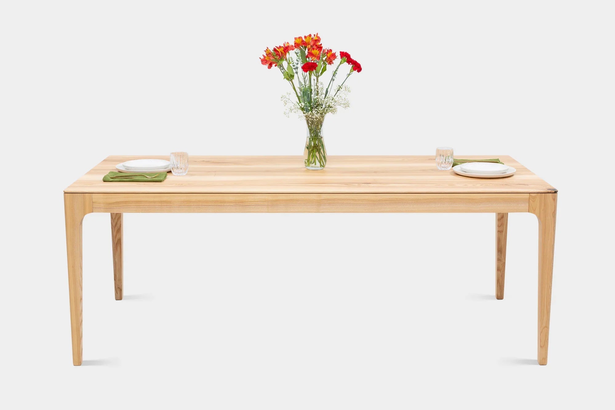 CAROLINA | Oak Table | 220 x 95 x 2 cm | B37 Stock