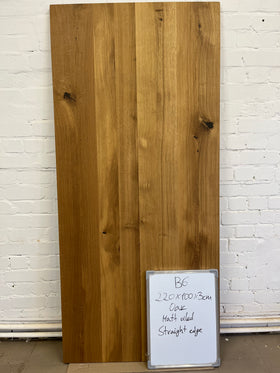 MARTA S | Table à manger Chêne | 220 x 100 x 3 cm | B6 Stock image 5