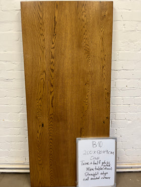 MARTA S | Table à manger Chêne | 200 x 90 x 4 cm | B10 Stock image 5