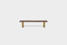 MILANO | Walnut Dining Bench image 1